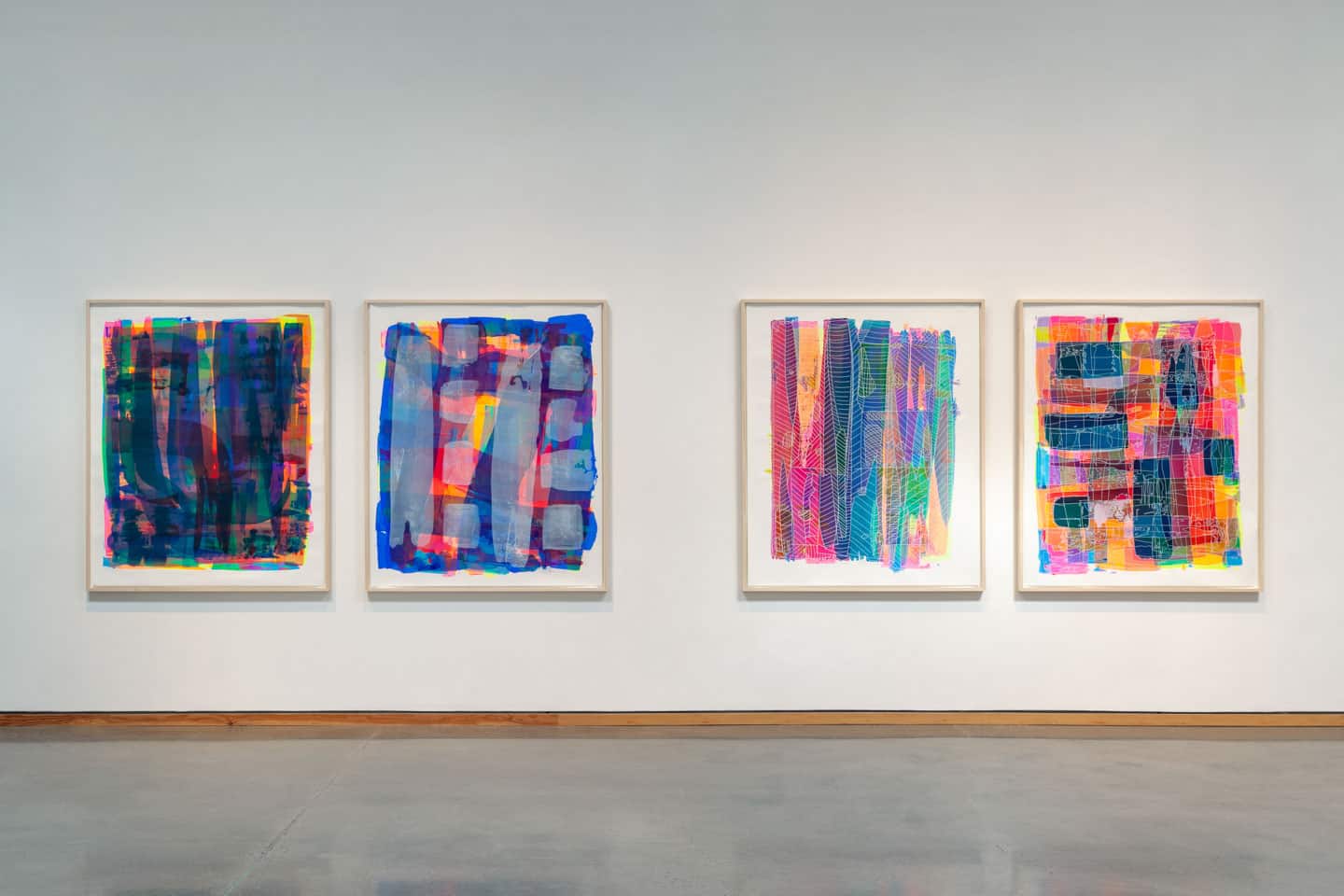 John Eisler and Bradley Harms at Angell Gallery